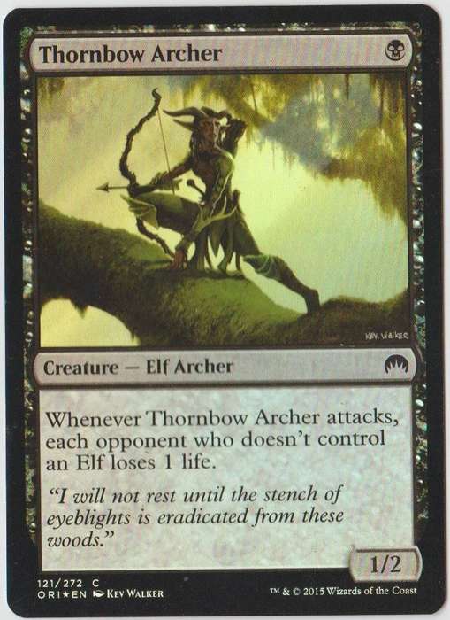 Magic The Gathering - Thornbow Archer (Foil)