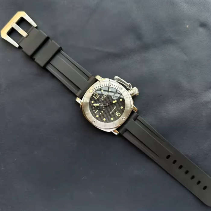 Mens DIVER Military Automatic Mechanical Watch Seagull ST25A Movement Super Luminous 200M