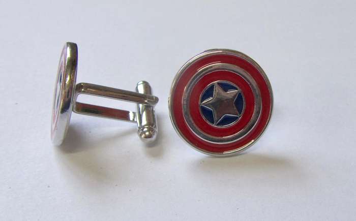 Captain America Cufflinks