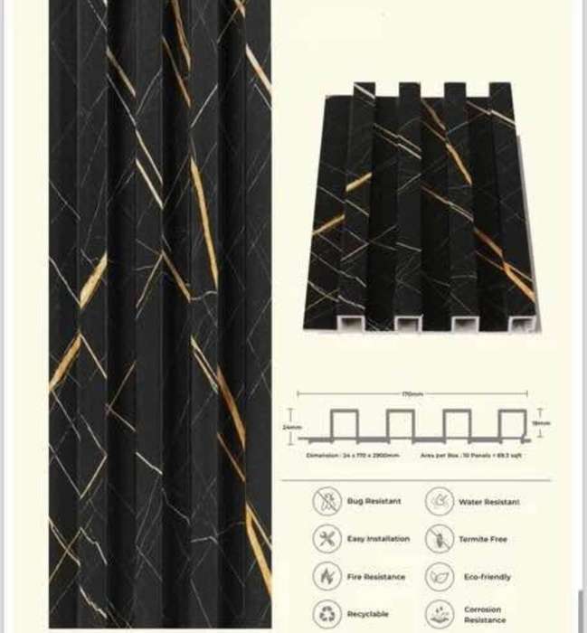 Wpc Fluted Wall Panel Cladding (10 Panels per box)