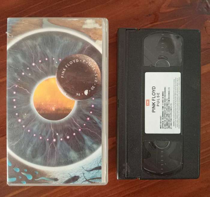 Pink Floyd Pulse VHS tape