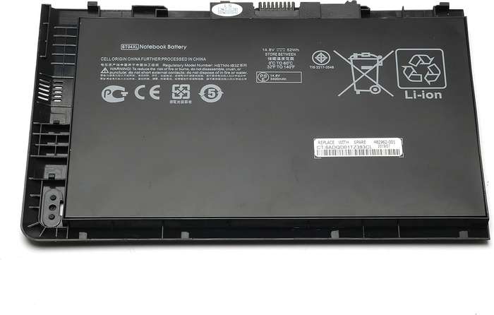 Battery for HP Elitebook 9470,9470m  (BT04, BT04XL, HSTNN-110C)