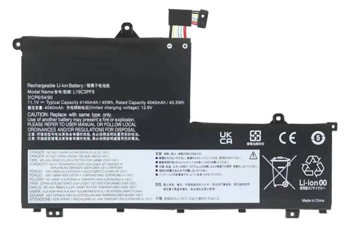 Battery for Lenovo ThinkBook 15-IML 14-IIL Series - L19M3PF9 L19C3PF9 L19M3PF2 L19D3PF2  (Generic)