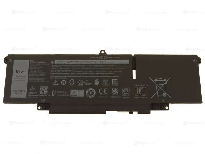 Battery for Dell Latitude 7340 7440 7640 Series - WW8N8