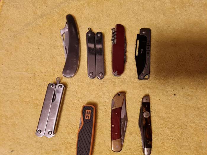Lot of knives