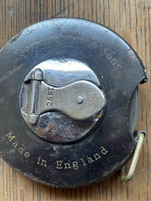 Vintage Tape Measure - John Rabone and Sons