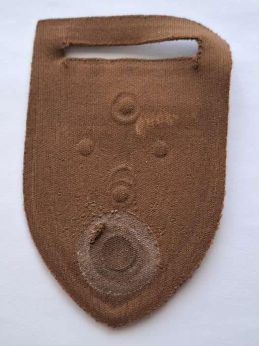 SADF Nutria Shoulder Flash - 4 SAI Infantry Battalion with Eastern TvL Command Bar