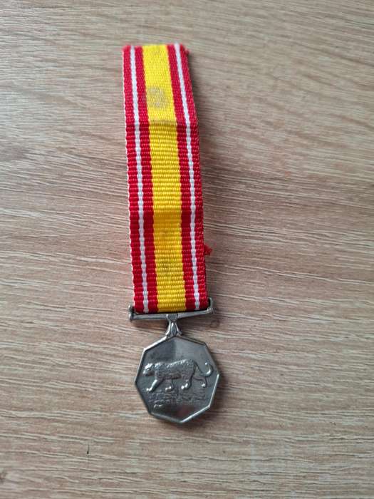 SADF - Bophuthatswana Nkwe Medal - miniature