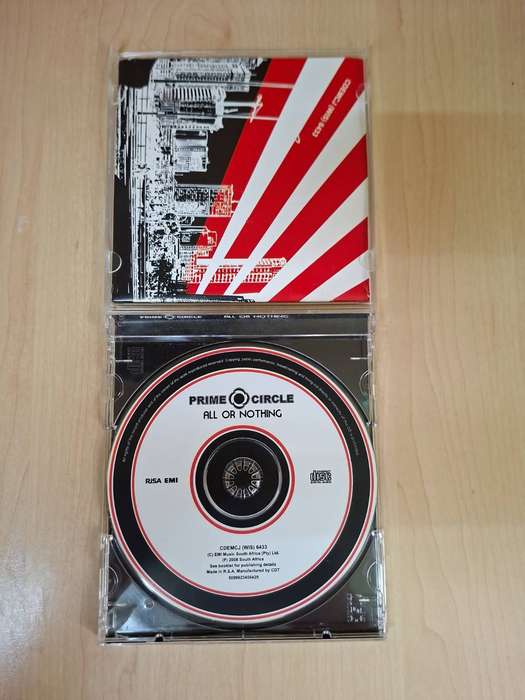 Prime Circle  All or Nothing (2008, EMI South Africa, CDEMCJ (WIS) 6433)