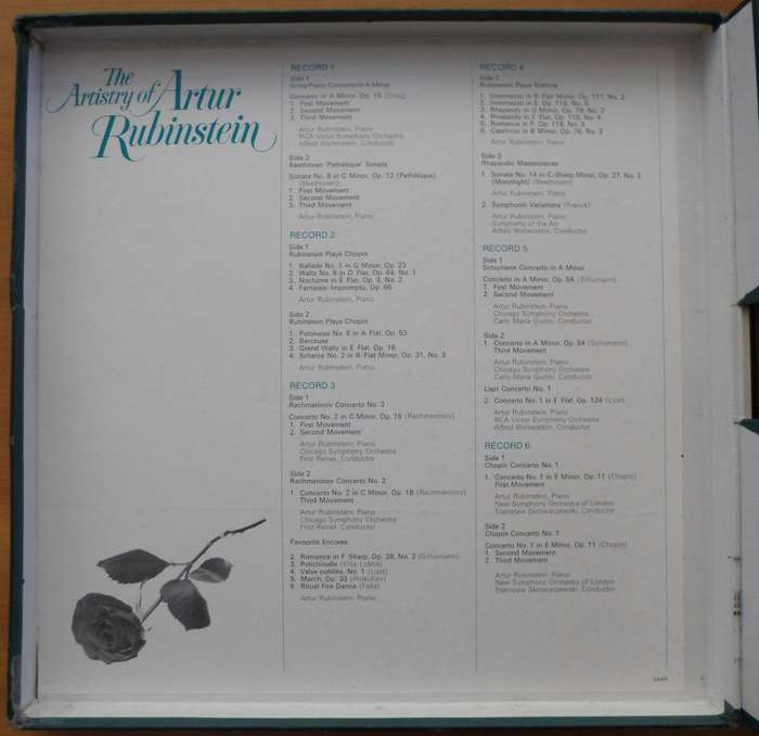 Artur Rubinstein - The Artistry of Artur Rubinstein