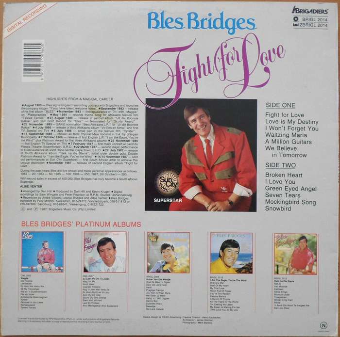 Bles Bridges - Fight for Love