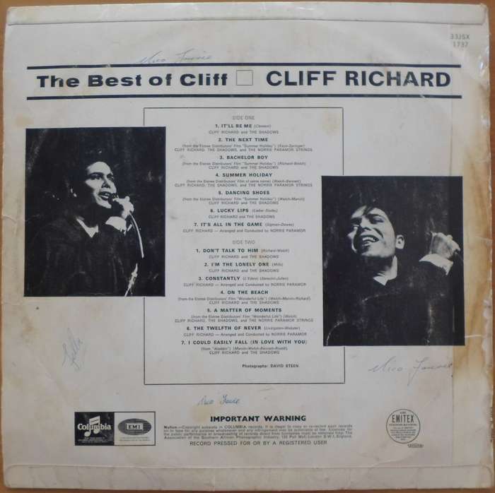 Cliff Richard - The Best of Cliff