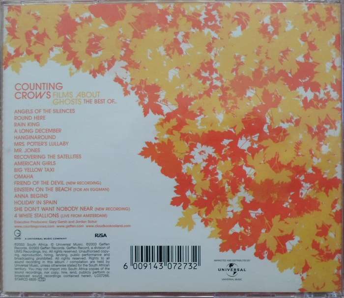 Counting Crows - Films About Ghosts (The Best of Counting Crows)