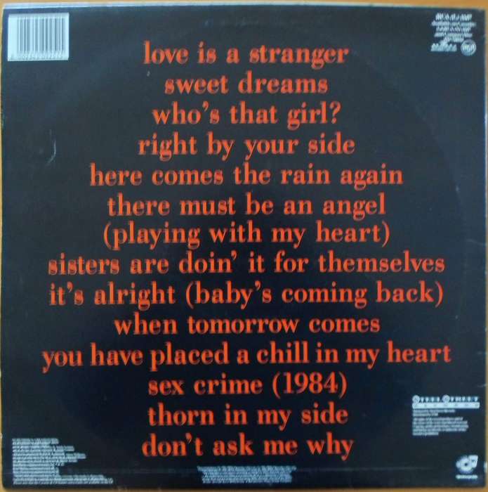 Eurythmics - Greatest Hits