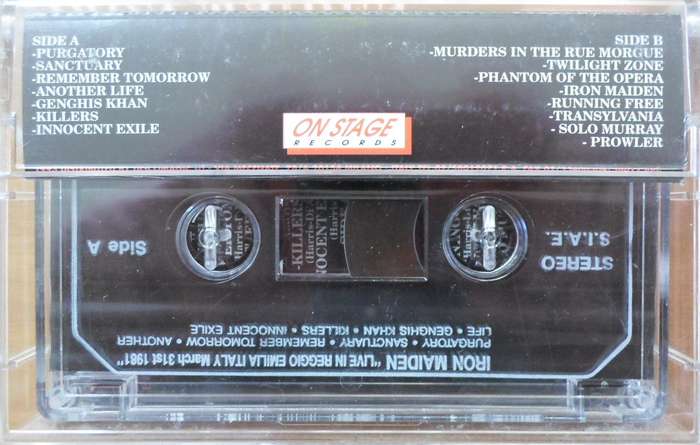 Iron Maiden - Live in Reggio Emilia Italy March 31st 1981
