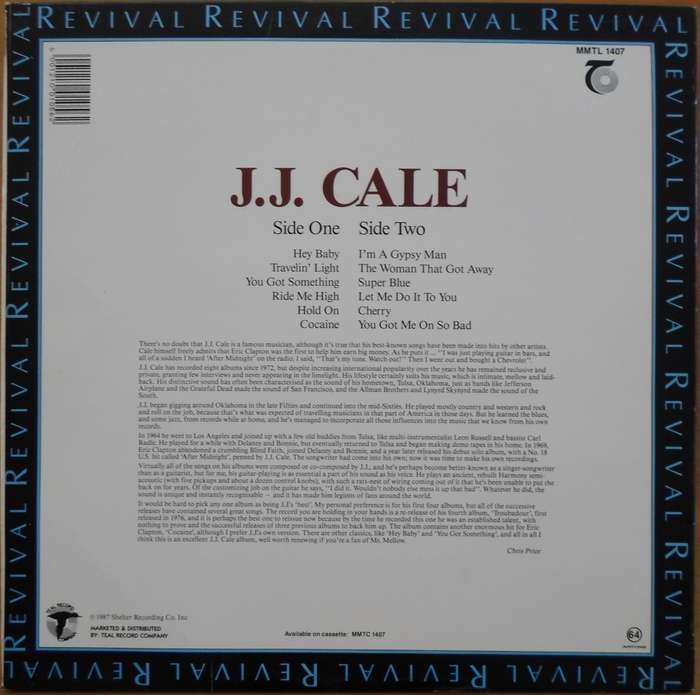 J.J. Cale - Revival