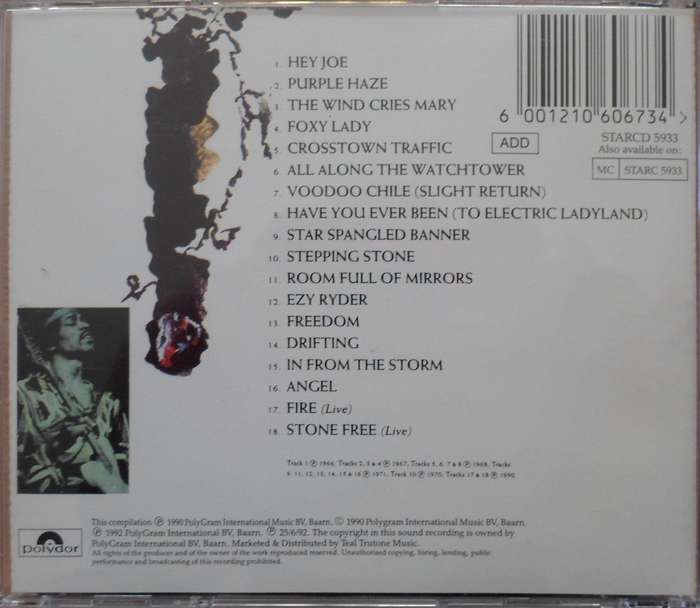 Jimi Hendrix - Cornerstones 1967-1970