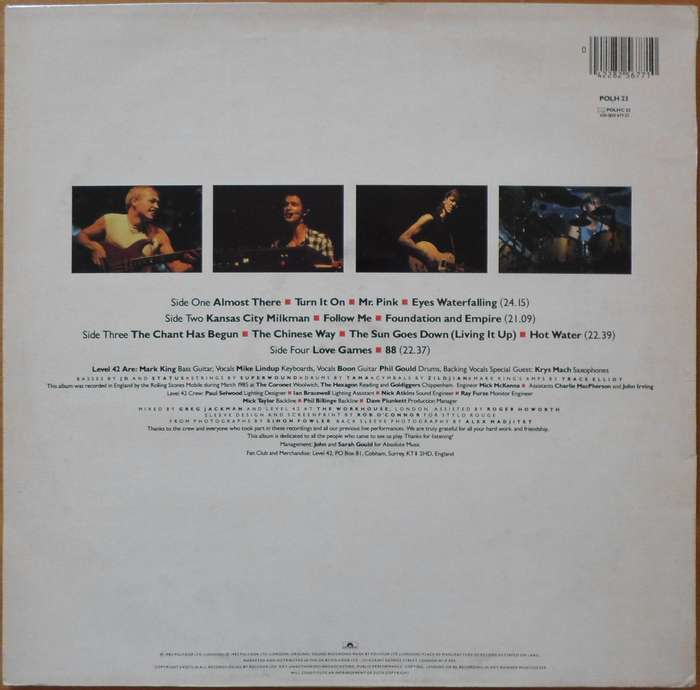 Level 42 - A Physical Presence