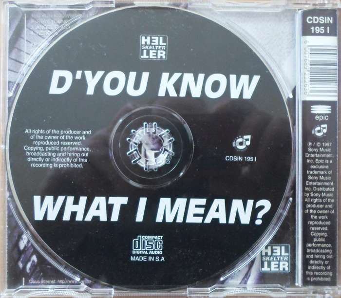 Oasis - D'You Know What I Mean?
