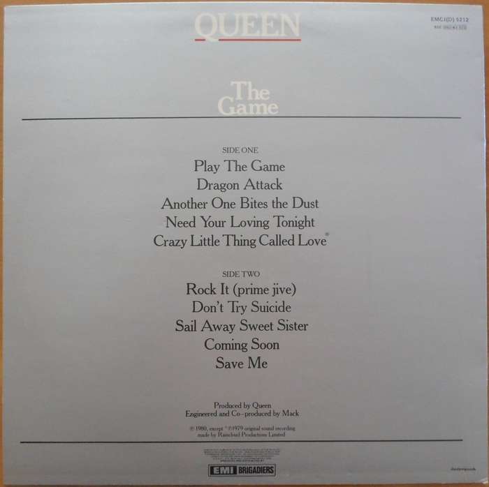 Queen - The Game