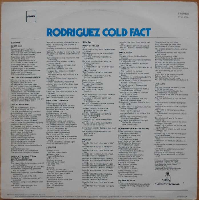 Rodriguez - Cold Fact