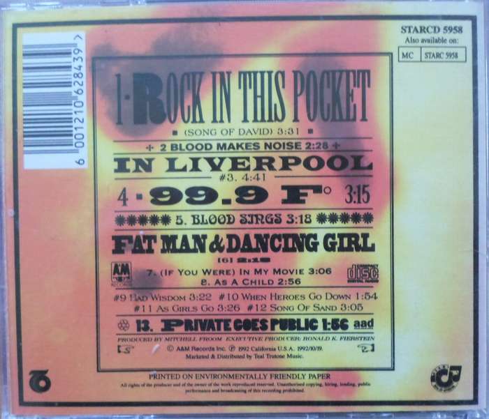 Suzanne Vega - 99.9F°