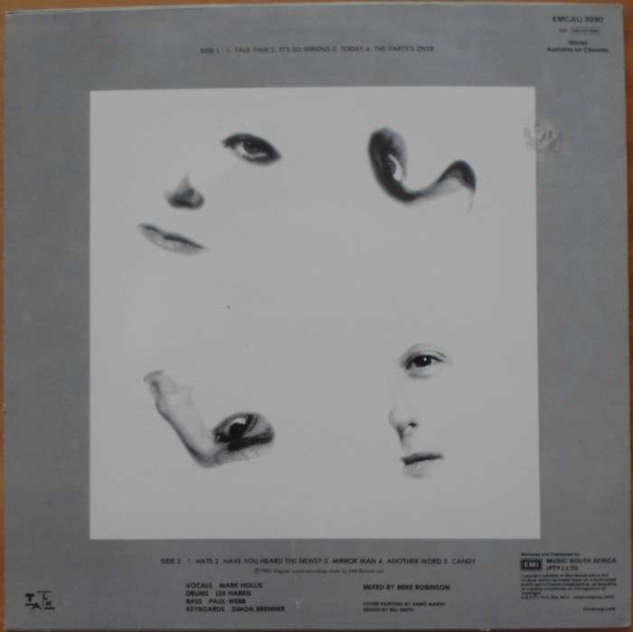Talk Talk - The Party's Over