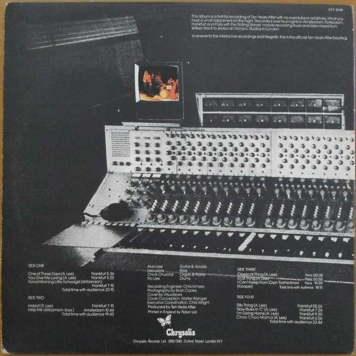 Ten Years After - Recorded Live