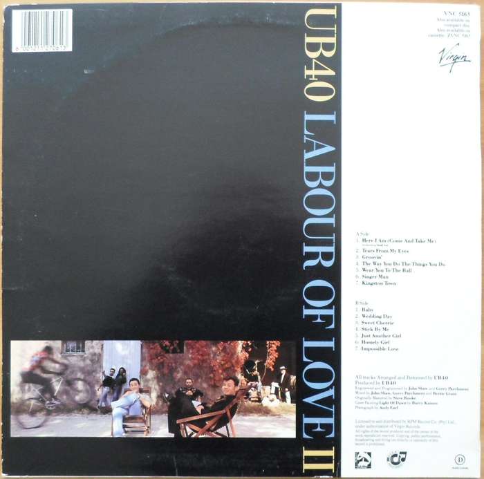 UB40 - Labour of Love II