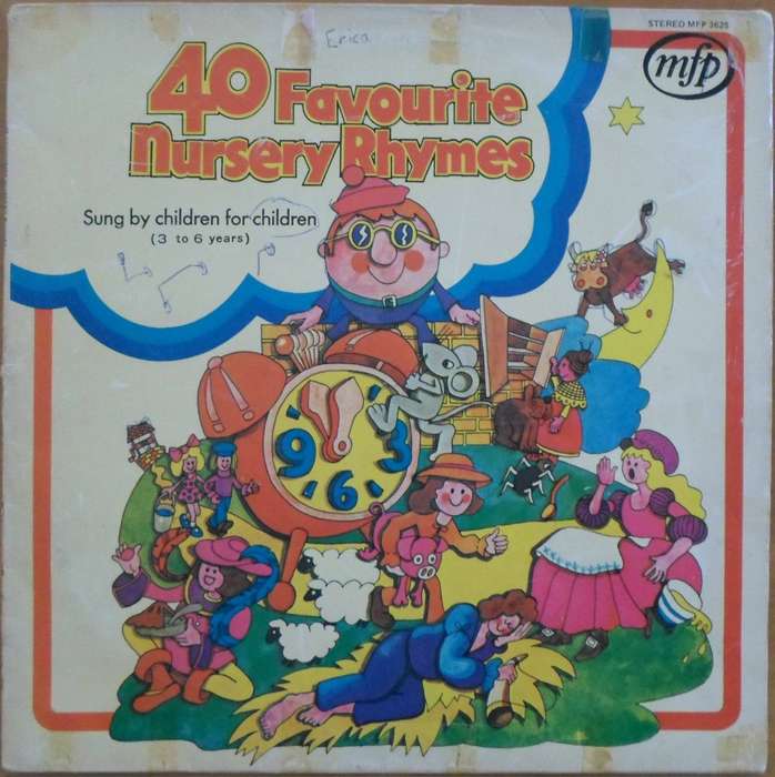 Children's Music and Stories Vinyl Lot