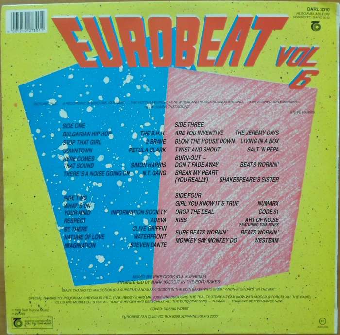 Various Artists - Eurobeat Vol. 6