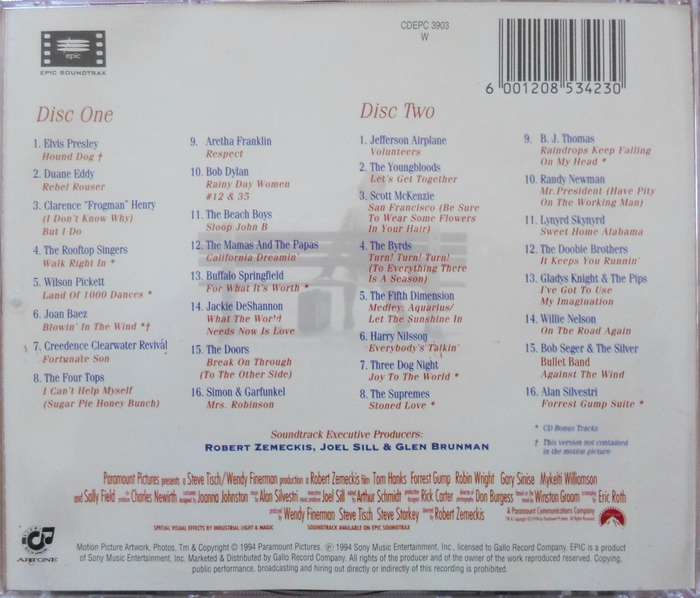 Various Artists - Forest Gump (The Soundtrack)