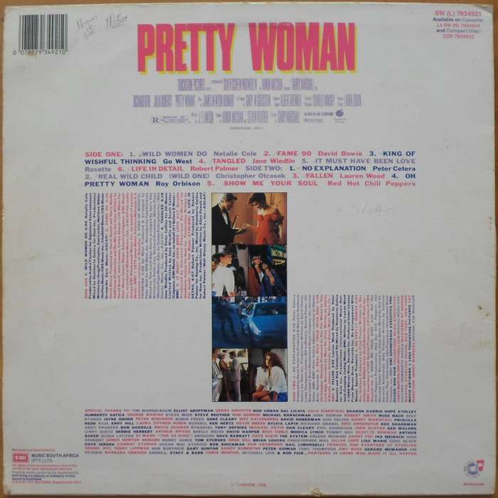 Various Artists - Pretty Woman (Original Motion Picture Soundtrack)