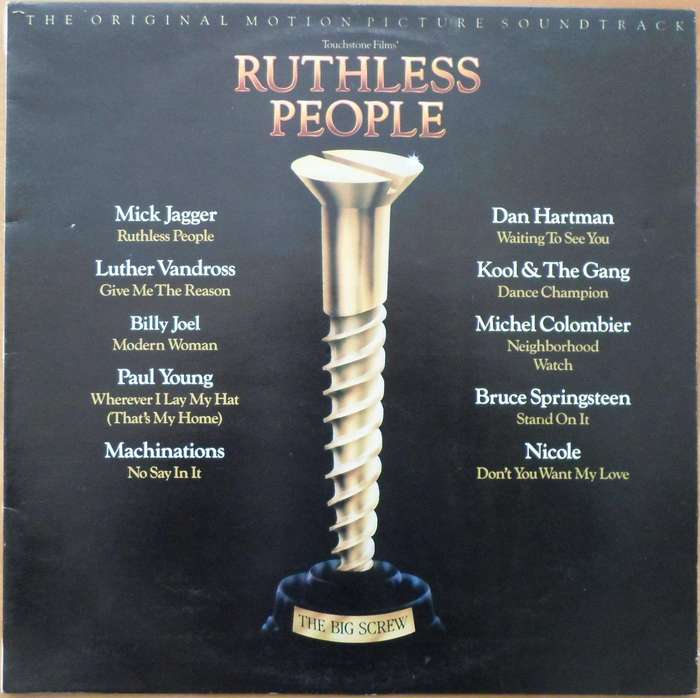 Various Artists - Ruthless People (The Original Motion Picture Soundtrack)