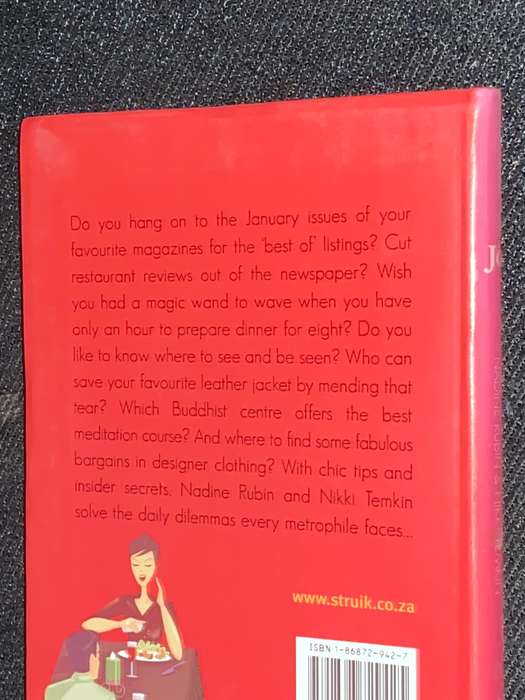 CHIC JOZI THE JO'BURG POCKETBOOK BY NADINE RUBIN & NIKKI TEMKIN