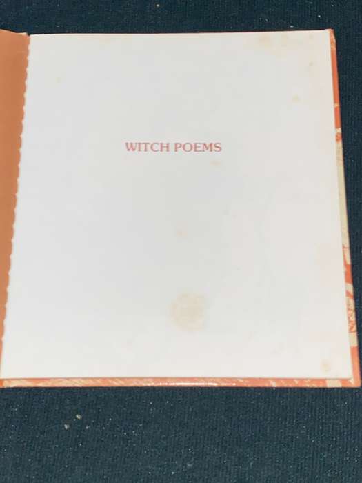 WITCH POEMS EDITED BY DAISY WALLACE