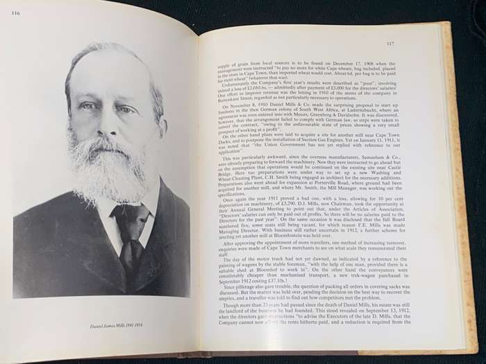 THE DANIEL MILLS HISTORY BY ERIC ROSENTHAL