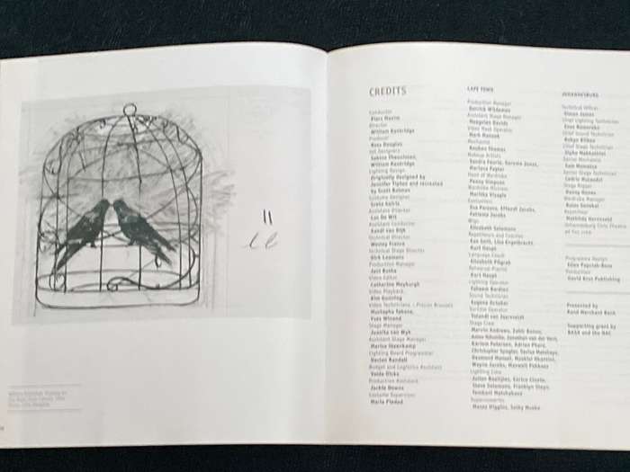 THE MAGIC FLUTE DIRECTED BY WILLIAM KENTRIDGE