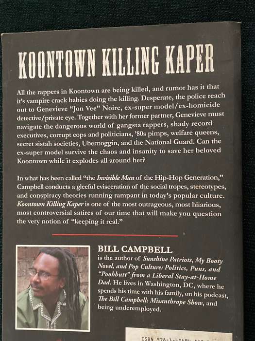 KOONTOWN KILLING KAPER BY BILL CAMPBELL SIGNED