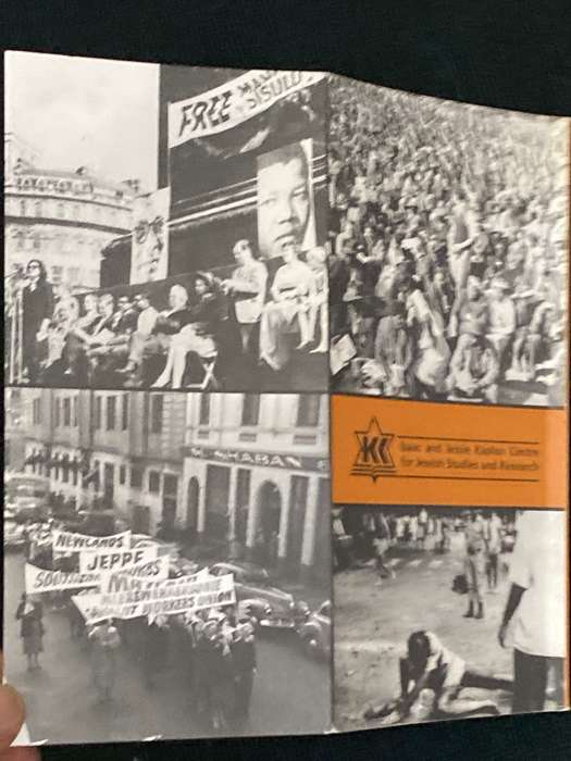 LOOKING BACK JEWS IN THE STRUGGLE FOR DEMOCRACY AND HUMAN RIGHTS IN SOUTH AFRICA