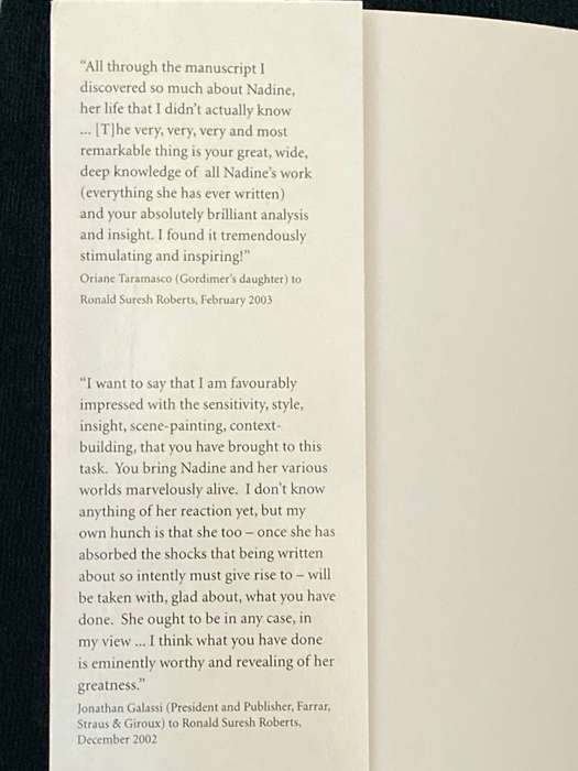NO COLD KITCHEN A BIOGRAPHY OF NADINE GORDIMER