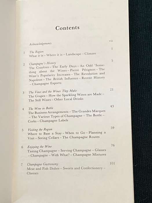 THE CENTURY COMPANION TO THE WINES OF CHAMPAGNE BY PAMELA VANDYKE PRICE