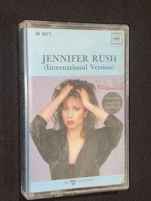 JENNIFER RUSH INTERNATIONAL VERSION CASSETTE TAPE