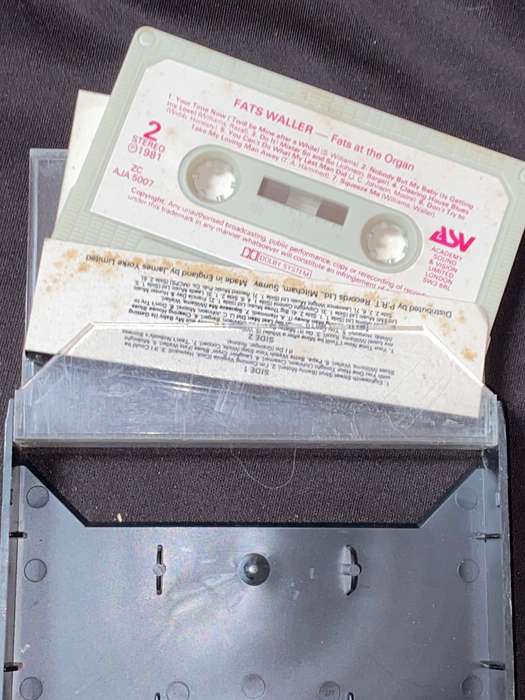 FATS AT THE ORGAN CASSETTE TAPE 1981 UK