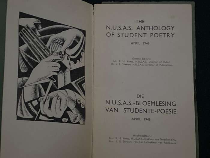 THE N.U.S.A.S. ANTHOLOGY OF STUDENT POETRY