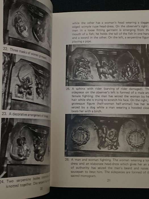 FIFTEENTH CENTURY MISERICORDS IN THE COLLEGIATE CHURCH OF THE HOLY TRINITY , STRATFORD-UPON-AVON