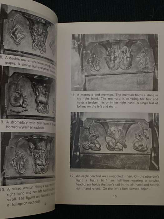 FIFTEENTH CENTURY MISERICORDS IN THE COLLEGIATE CHURCH OF THE HOLY TRINITY , STRATFORD-UPON-AVON