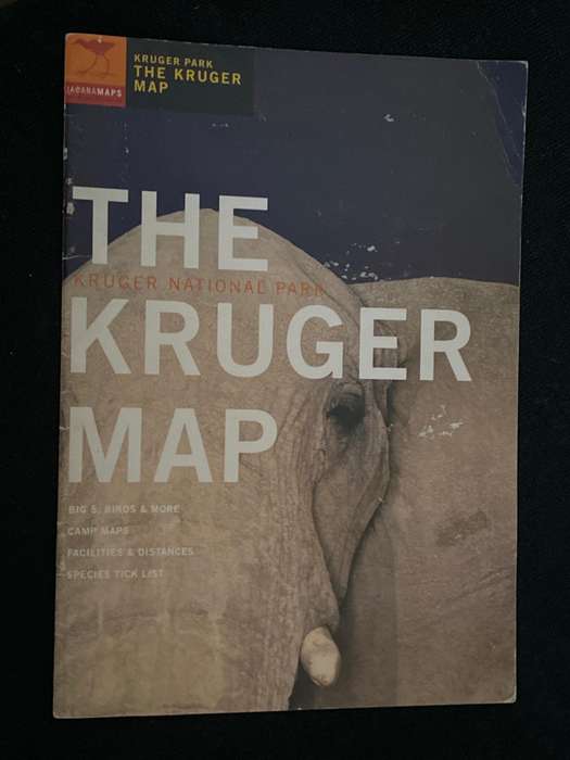KRUGER NATIONAL PARK - THE KRUGER MAP