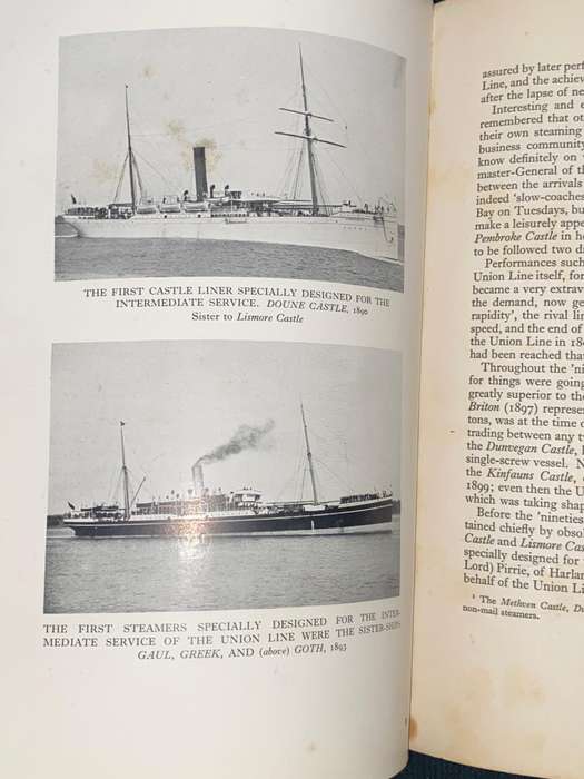 SHIPS AND SOUTH AFRICA A MARITIME CHRONICLE OF THE CAPE BY MARISCHAL MURRAY
