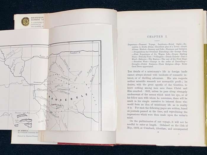 ELEVEN YEARS IN CENTRAL SOUTH AFRICA BY THOMAS MORGAN THOMAS